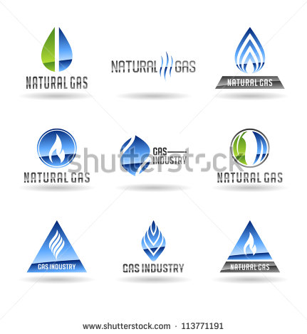 Icon Natural Gas Symbol Icon Natural Gas Symbol
