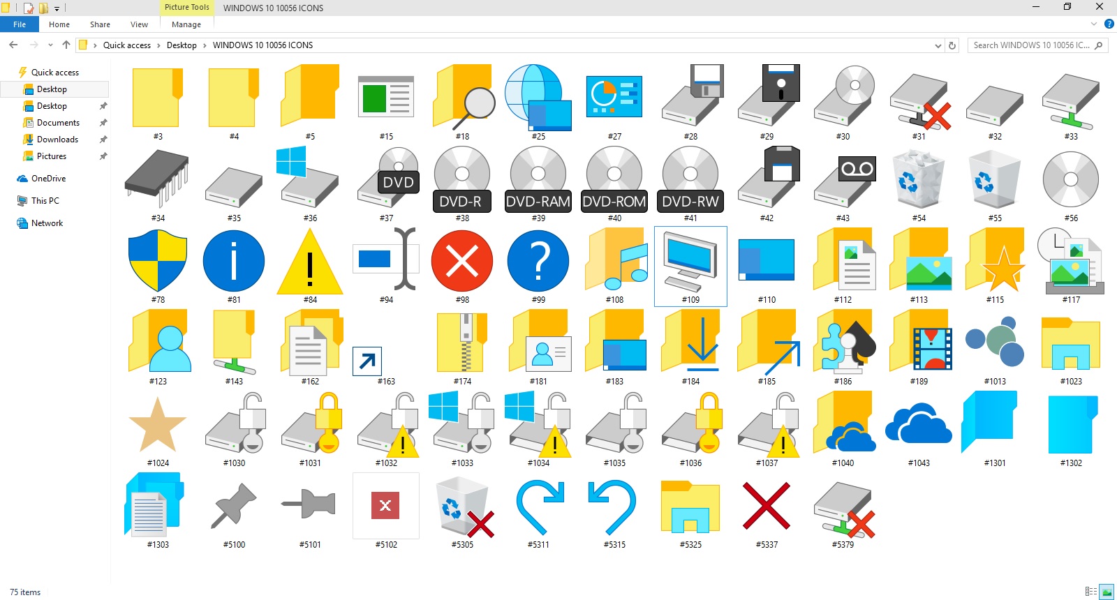 Icon Pack Windows 10 Icon Pack Windows 10