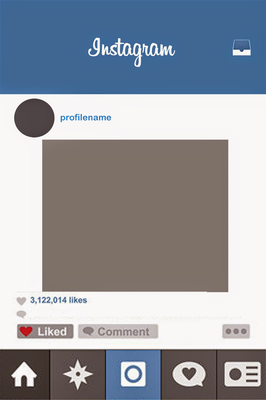 Instagram Frames Template