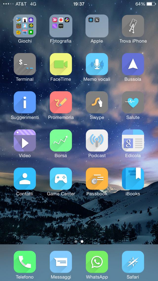 iOS 8 Cydia Winterboard Themes