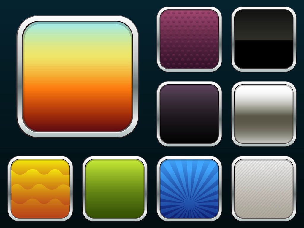 iPhone App Icon Vector