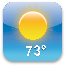 iPhone Weather App Icon