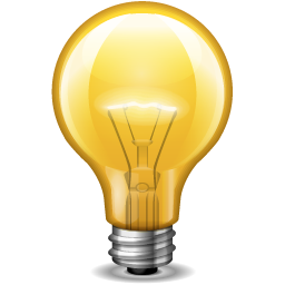7 Light Bulb Technology Icon Images