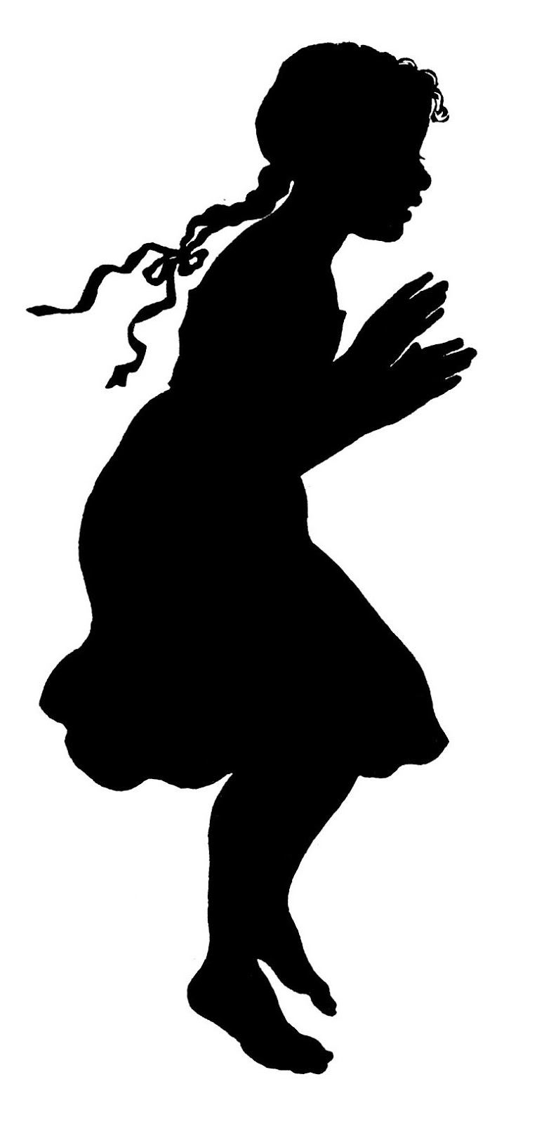 Little Girl Silhouette