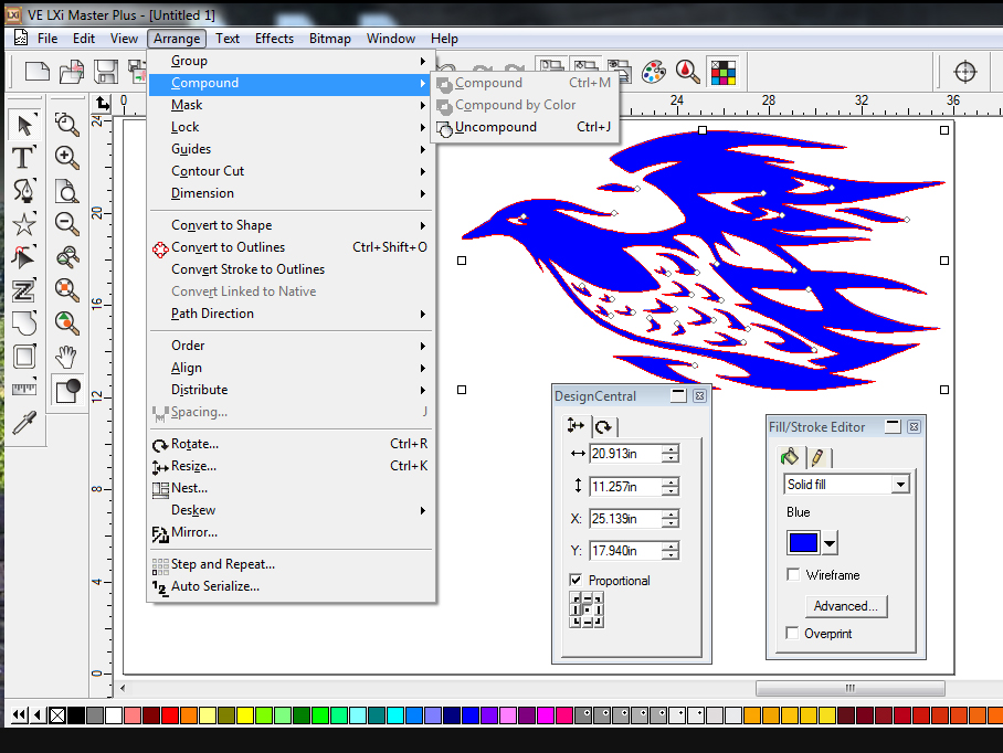 LXI Vinyl Cutting Software