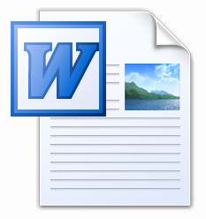 Microsoft Word Document Icon