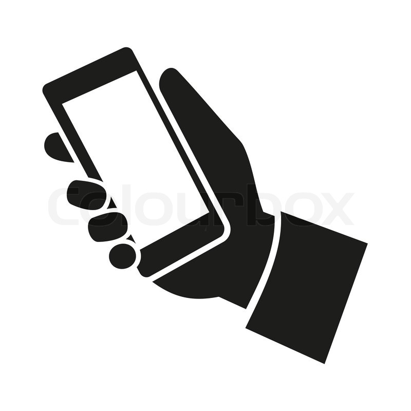 Mobile Phone Icon Vector