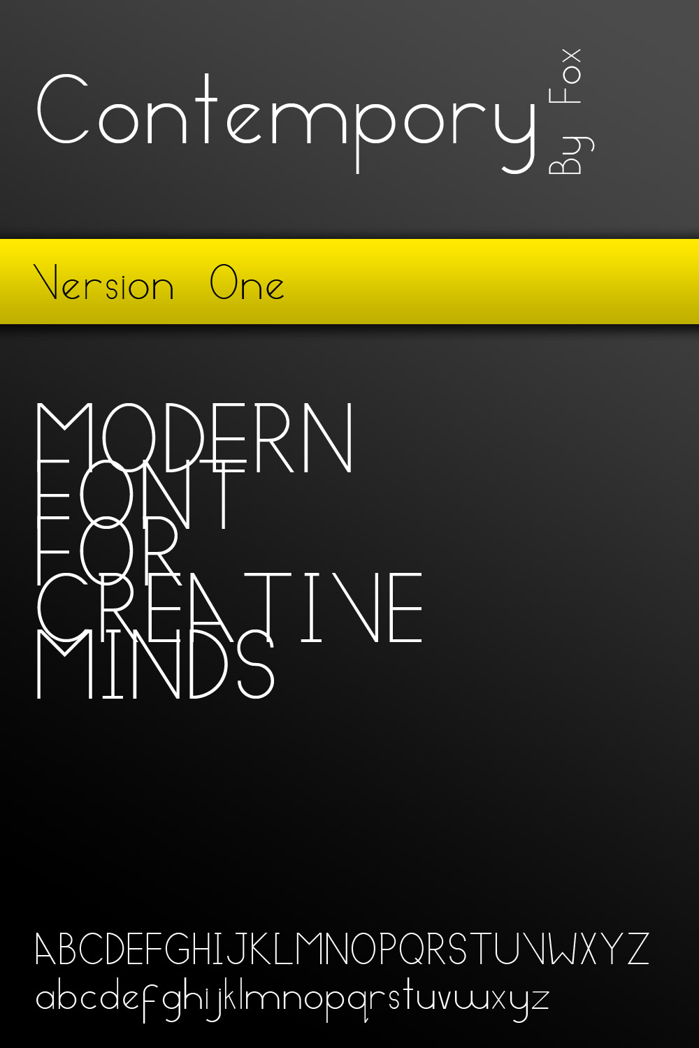 Modern Graphic Design Fonts