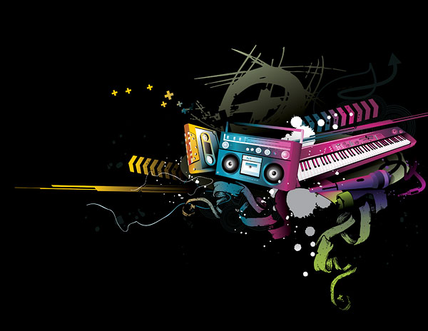 Music Vector Clip Art