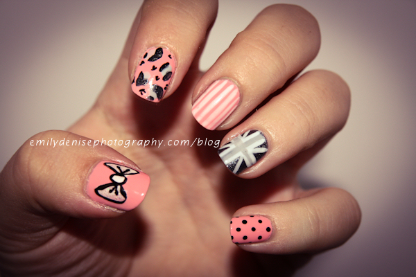 Nail Designs Different On Each Finger