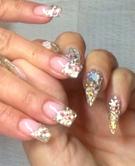 Nail Designs with Swarovski Crystals Nail Designs with Swarovski Crystals