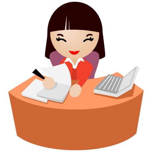 Office Secretary Clip Art