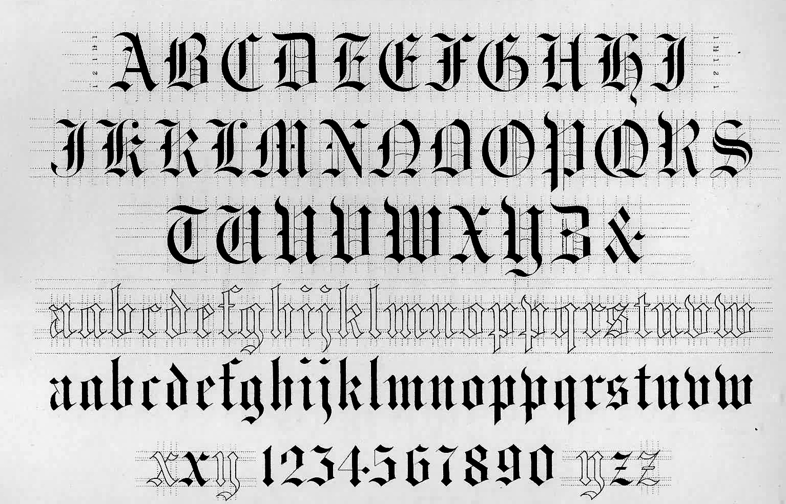 Old English Letters Names Old English Letters Names