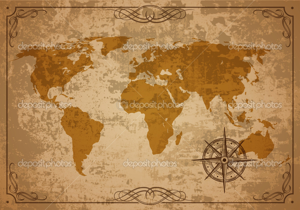 Old Map Paper Texture Old Map Paper Texture