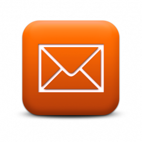 Orange Email Icon