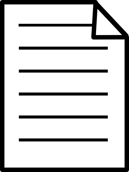 Paper Document Clip Art Paper Document Clip Art