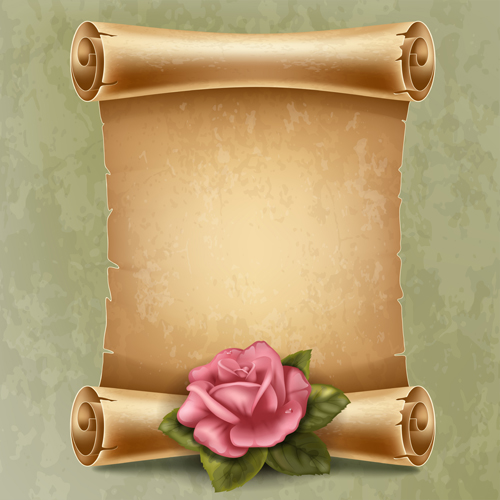 Paper Scroll Vector