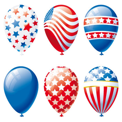 Patriotic Star Balloon