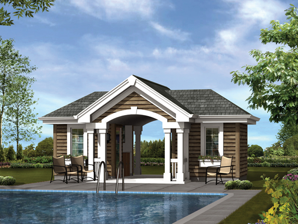 Pavilion Pool House Plans
