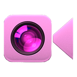 Pink FaceTime Icon