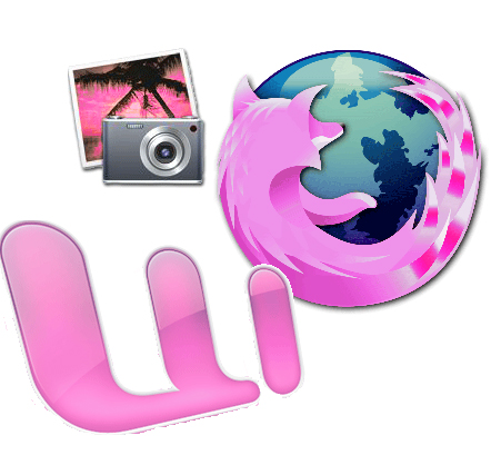 Pink Firefox Icon Pink Firefox Icon