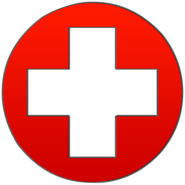 Red Medical Cross Symbol Clip Art