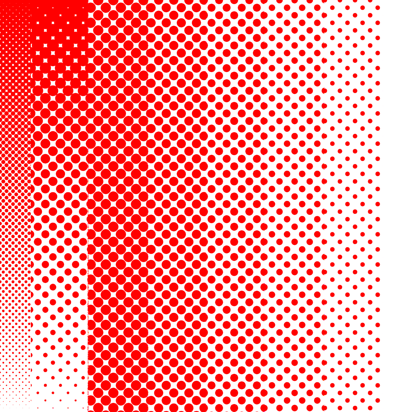 Red Polka Dot Pattern