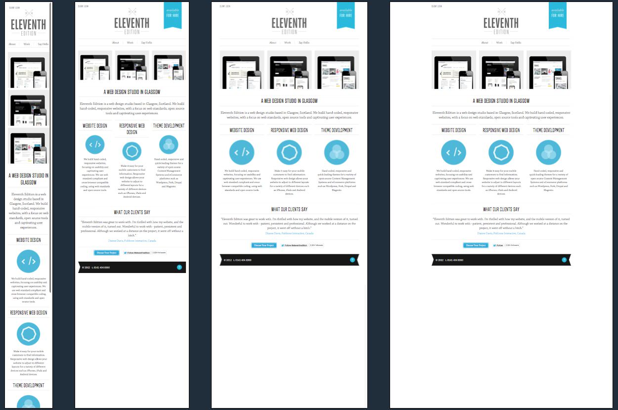 Responsive Design Examples