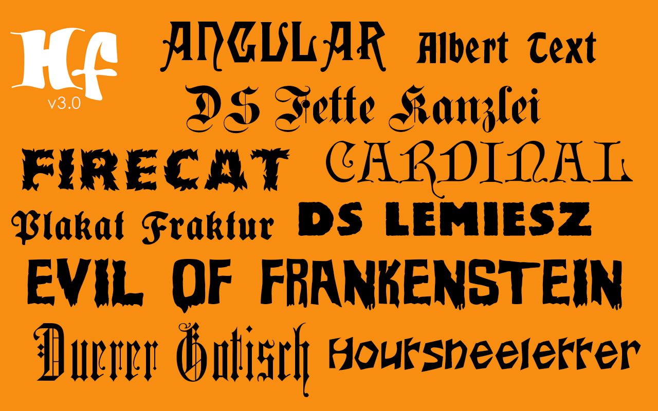 Scary Halloween Fonts Free