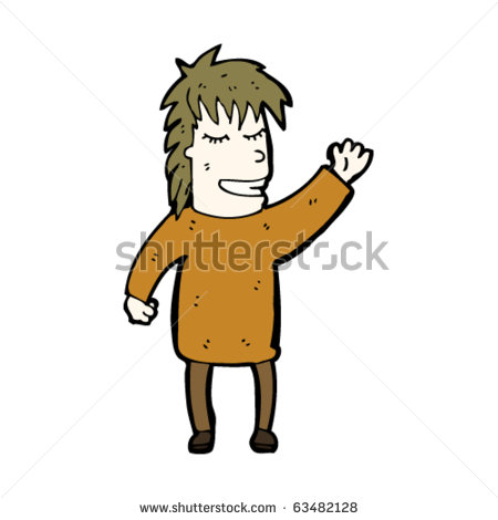 Scruffy Man Cartoon