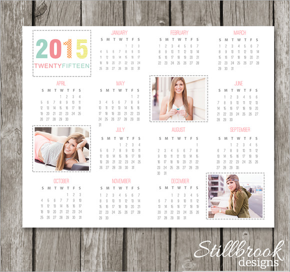 Simple Printable Calendar