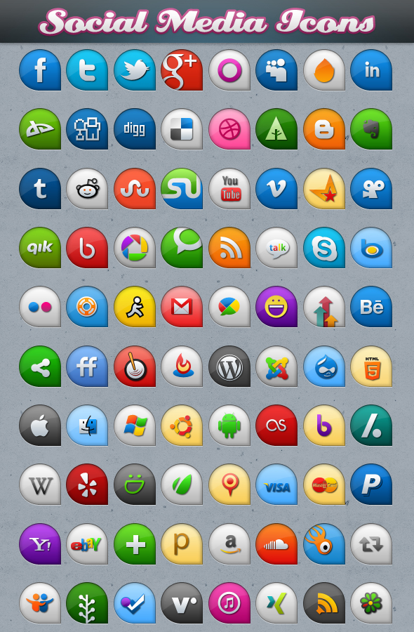 Social Media Icons