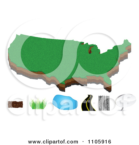 Soil and Water Clip Art