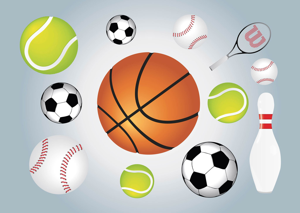 Sport Balls Vector Free