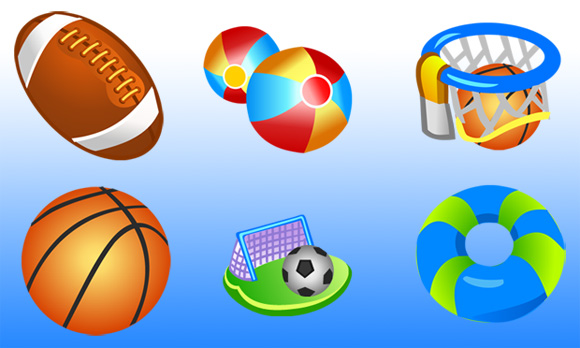 Sport Icons Vector Free