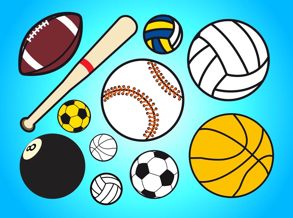 Sports Balls Clip Art