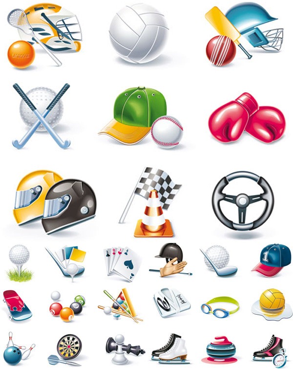 Sports Icon Vector Graphics Sports Icon Vector Graphics
