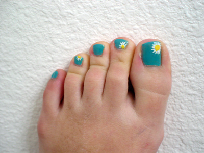 Spring Toe Nail Art Designs