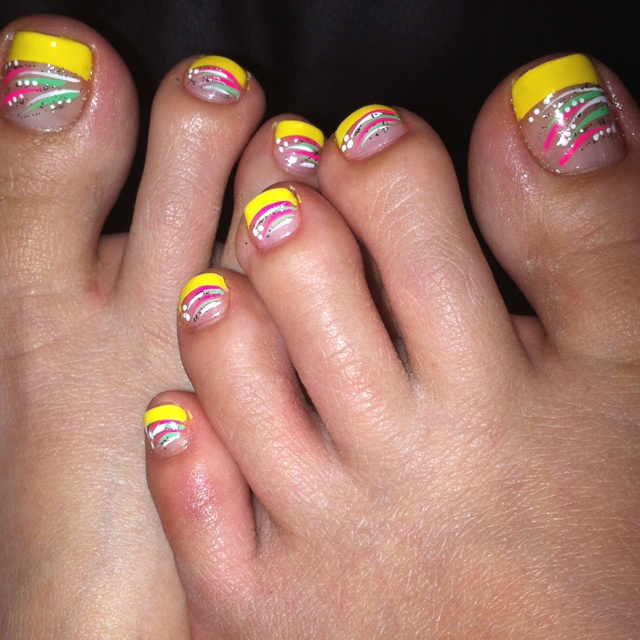 Spring Toe Nail Designs