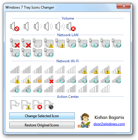 System Tray Icons Windows 7