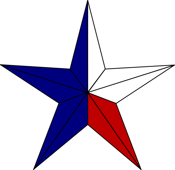 Texas Star Clip Art