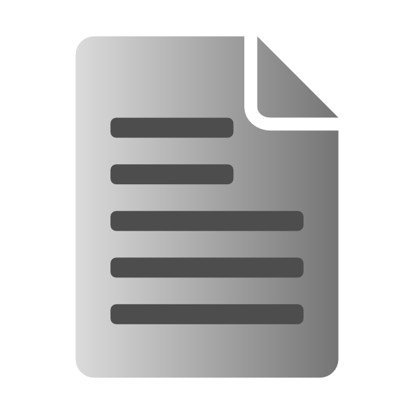 Text File Icon Text File Icon