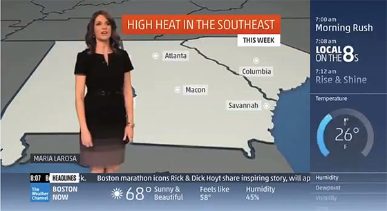 The Weather Channel Local On 8s