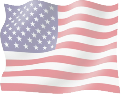 Transparent American Flag