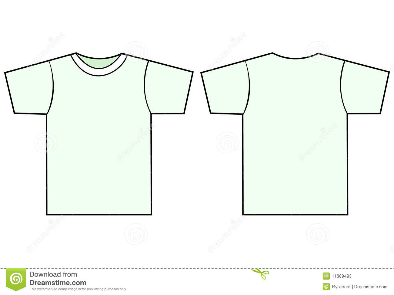 Unisex T-Shirt Design Template