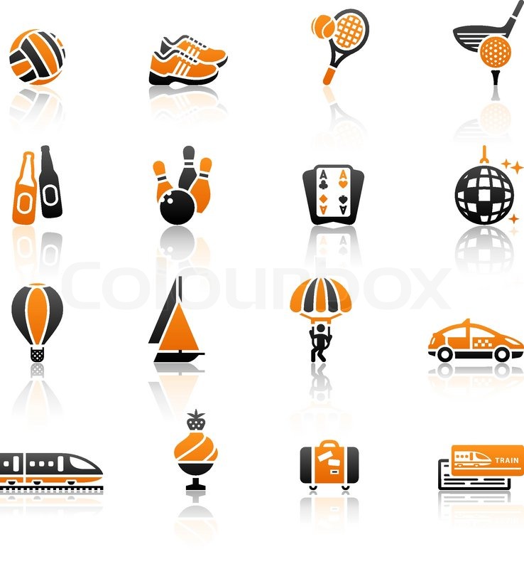 Vector Recreation Icons Vector Recreation Icons
