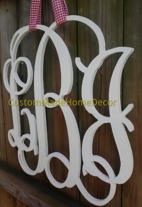 Vine Font Monogram Letters