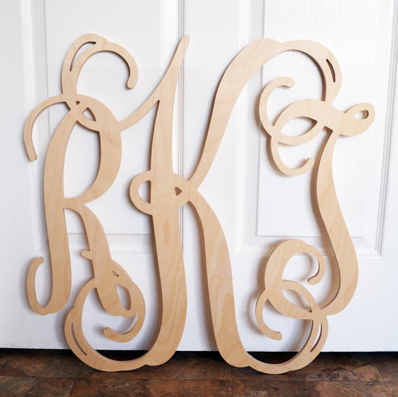 17 Vine Font Wooden Letters Images