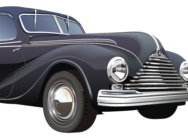 Vintage Car Vector Graphics