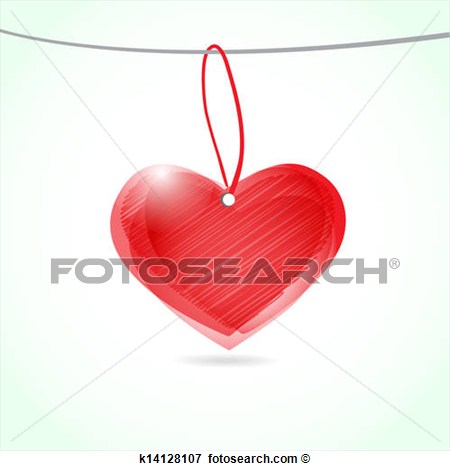 Vintage Heart Vector Clip Art